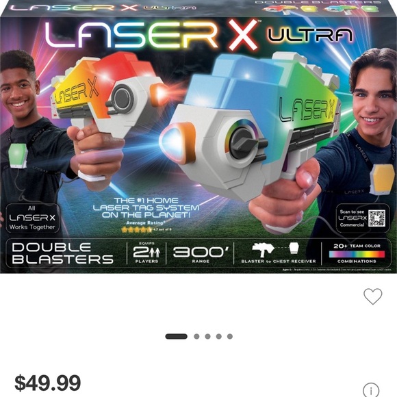 Laser X Ultra Double Blasters - Picture 1 of 4